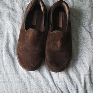 Brown memory foam Skechers